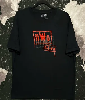WWE Slam Crate NWO 4 Life Graphic Shirt thumbnail 1