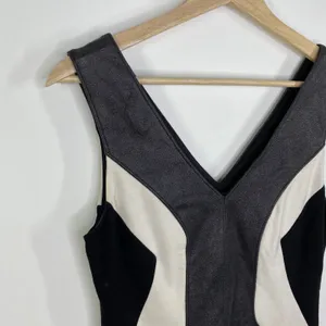 Bailey 44 Candela Black White Grey Textured Bodycon Dress Women's Size‎ Small S thumbnail 6