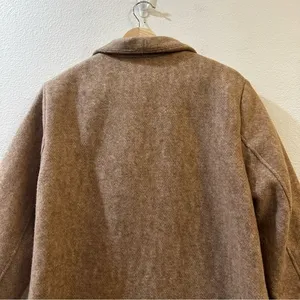 Banana Republic Shawl Collar Coat in‎ Oatmeal Heather Size Small thumbnail 9
