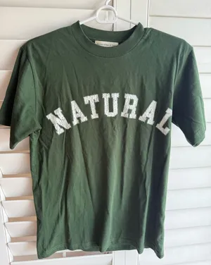 Natural Graphic Short Sleeve Tee - Dark Green thumbnail 1