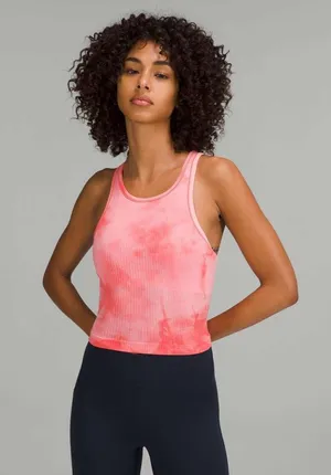 Lululemon Ebb to Street Cropped Racerback Tank Top thumbnail 1
