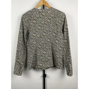 CAbi Cliffside Moto Jacket Abstract Multicolor Full Asymmetric Zip 5099 Size‎ M thumbnail 7