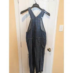 Vintage Union Bay Denim Jeans Bib Overalls Carpenter Blue Mens Size S thumbnail 11