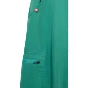 Figs Joggers Scrub Pants Women Small Green High Waist Zamora Technical Utility thumbnail 4