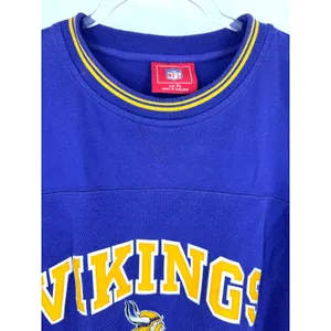 NFL Minnesota Vikings Purple Long Sleeve Shirt Unisex XL Graphic Tee Fan Gear thumbnail 3