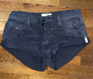 One Teaspoon Black Bandit Jean Shorts thumbnail 1