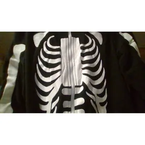 Spooktacular Creations Halloween Skeleton Costume Unisex Jumpsuit Union Suit LG thumbnail 9