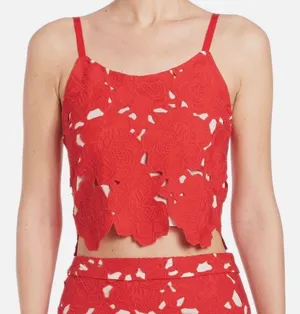 Alice + Olivia Alanis Cami Crop Top thumbnail 1