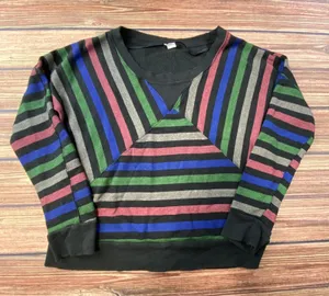 BDG Urban Outfitters Women’s Sweatshirt Sweater Size M 90s Style Distressed edge thumbnail 1
