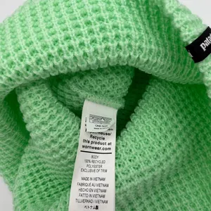 Patagonia women’s snow drifter mint knit beanie one size outdoor NWT thumbnail 3