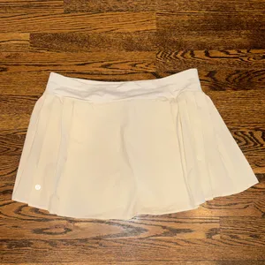 Lululemon Side-Pleat HR Tennis Skirt White Women's 10 thumbnail 8
