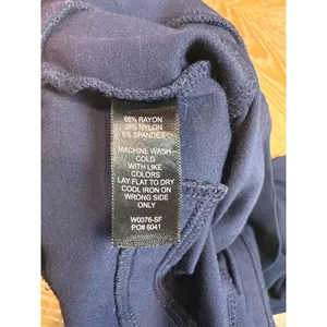 Betabrand Class DPYP Dress Pant Yoga Pant Straight Navy Blue W0076 Size Small thumbnail 6