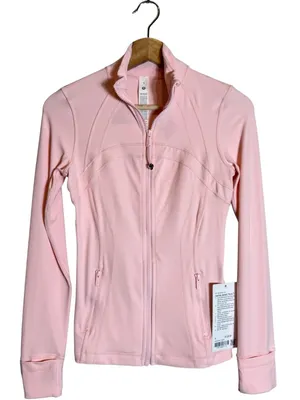 Lululemon Define Jacket Nulu Women's 4 Blush Quartz Pink Athletic Workout NWT thumbnail 5