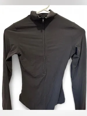 SKIMS FITS EVERYBODY Zip Front Bodysuit ONYX NEW XL thumbnail 3