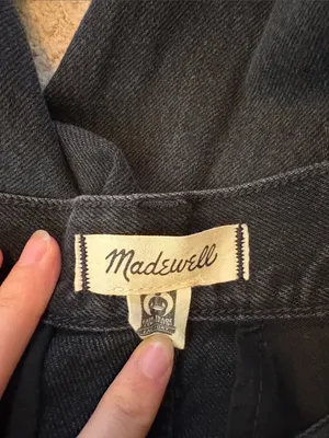 Madewell The Harlow Wide Leg Jean (Airy Denim Edition) Hollenbeck Wash SZ 28 EUC thumbnail 8