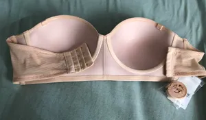 Lively Wireless Strapless Bra Tan Size 36 C thumbnail 6