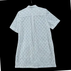 Gap Eyelet Shirt Dress‎ White Small thumbnail 4
