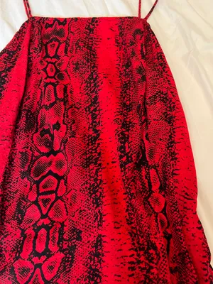 Princess Polly Red Slip Dress thumbnail 4