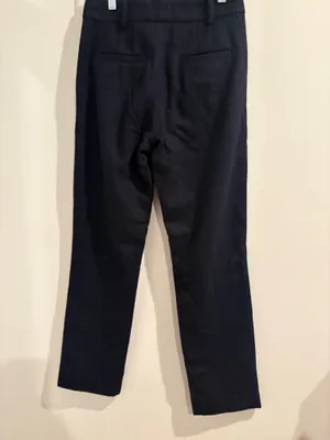 Amour Vert Taper Fit Pant Wool Navy XS New thumbnail 4