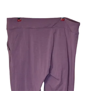 Asics Womens Sarrouel Harem Yoga Pants Purple Large NWT 130567 thumbnail 8
