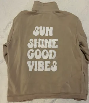 Quarter Zip Beige thumbnail 2