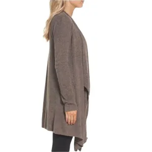 Barefoot Dreams Cardigan CozyChic Lite Island Wrap Light Brown Women’s Size XS/S thumbnail 7