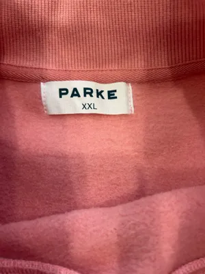 Parke Jean Heart Varsity Mockneck Sweatshirt xxl thumbnail 3