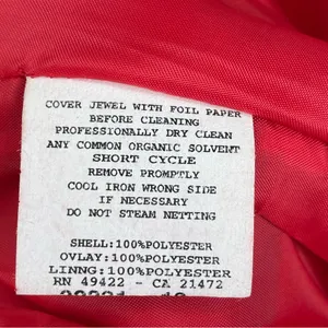 Vintage Jessica‎ McClintock for Gunne Sax Prom Dress Homecoming Strapless Red 3 thumbnail 4