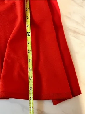 ASOS Red Strapless Corset Cutout Maxi Dress Size US 8 thumbnail 8
