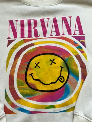 Nirvana Oversized Printed Sweatshirt  thumbnail 2