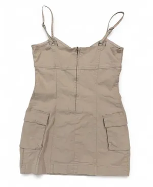 Cotton On Beige Mini Dress Medium thumbnail 3