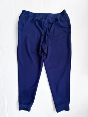 Puma Active Woven Pants Logo Joggers - XL - Peacock Navy Blue thumbnail 5