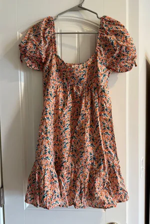 Dry goods floral babydoll dress thumbnail 1