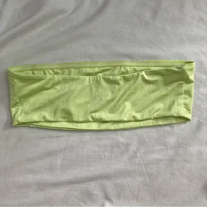 Superdown Karolyna Bandeau Top Small Green Y2K Strapless Crop Festival Clubwear thumbnail 4