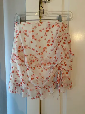 Princess Polly Floral Skirt thumbnail 1