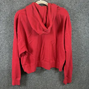 Jordan Red Hoodie Streetwear Women's Sport Size‎ S Loose Fit Crop thumbnail 2