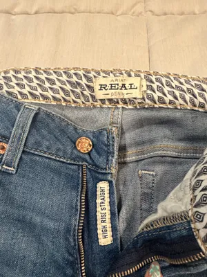 Ariat High Rise Striaght Jeans thumbnail 3