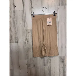 Missguided Sand Beige Cycling Shorts Women’s Size US 6 | Stretchy Loungewear Bik thumbnail 9