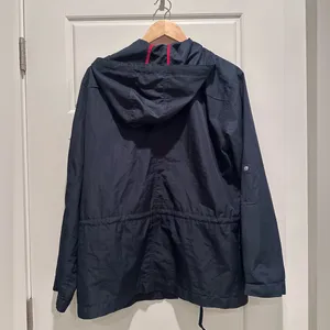 Heritage Collection by‎ Bass Blue Windbreaker Jacket Size Medium Outdoor Hood thumbnail 2