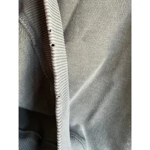 Aerie Olive Brown Ribbed Pullover Sweatshirt Crew Neck Oversized XS thumbnail 4