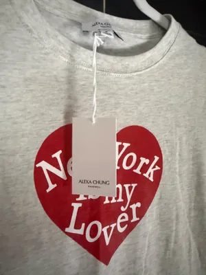 Madewell x Alexa Chung NY Lover Graphic T-Shirt thumbnail 3