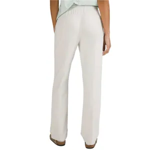 lululemon Women's Size 0 Bone Ivory Straight Softstreme Leg Track Pants thumbnail 2