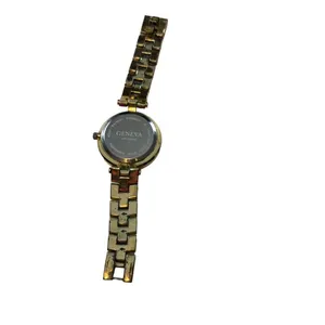 Geneva Gold-Tone Classic Ladies Watch With Crystal Accents & Adjustable Bracelet thumbnail 6