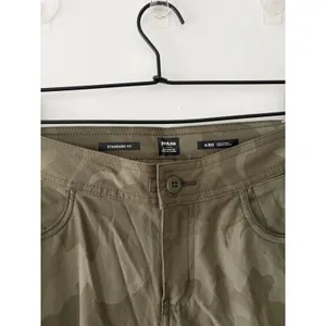 PRANA Halle Jogger II Camo Sage Green Hiking Cargo ReZion Pants Womens 4 Reg thumbnail 4