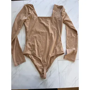 NWT Quince Second Skin Long Sleeve Bodysuit Size medium thumbnail 3