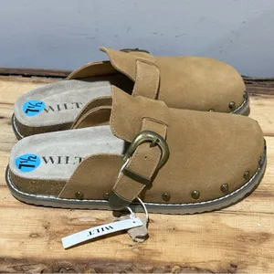 NEW WILT Suede Studded‎ Slip-On Clog Size 7.5 A17 thumbnail 6