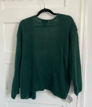 Wool Sweater Green Size M thumbnail 3