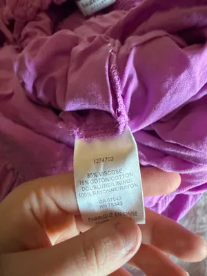 Haute Hippie purple flowy sundress thumbnail 4