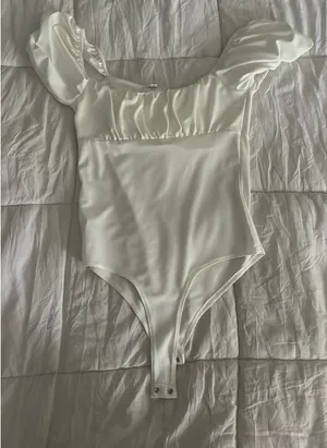 Live in the Moment Bodysuit White thumbnail 6