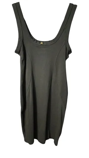 Yitty Mini Dress Womens Medium‎ Black NWT Bodycon Scoop Neck Stretch Sleeveless thumbnail 1